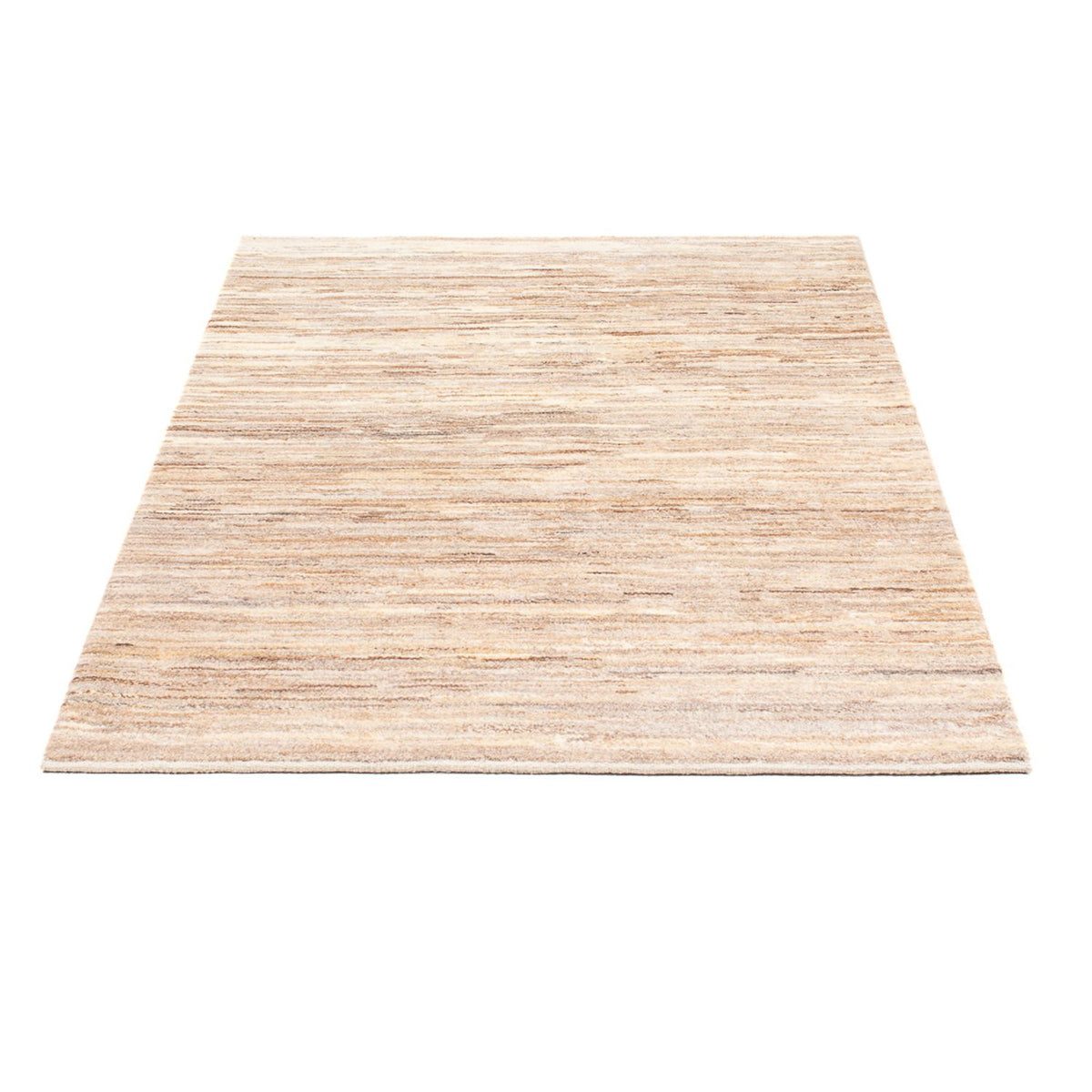 Tapis Gabbeh - Persan - 136 x 97 cm - beige foncé