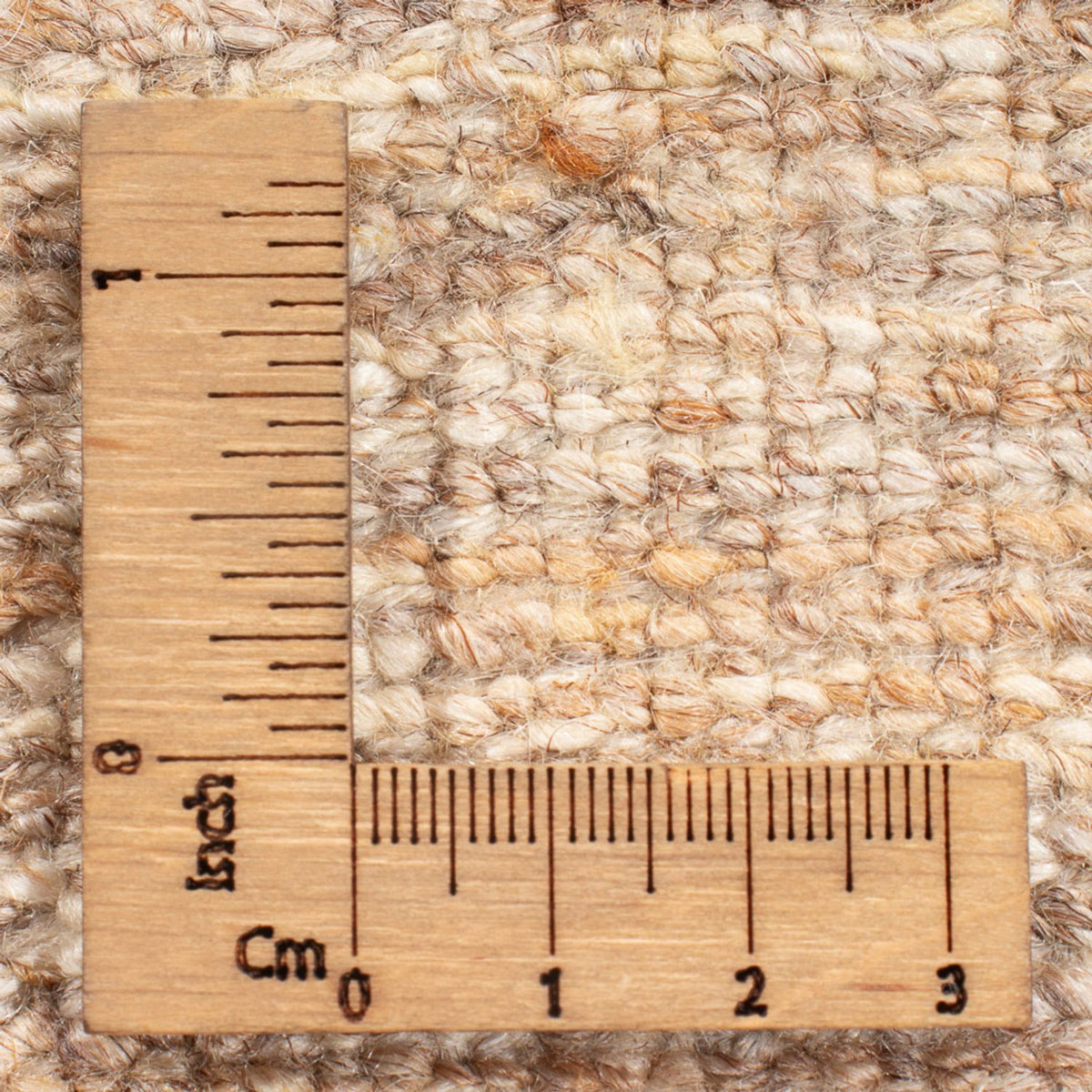 Tapis Gabbeh - Persan - 136 x 97 cm - beige foncé