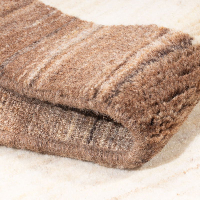 Tapis de couloir Tapis Gabbeh - Persan - 225 x 84 cm - naturel