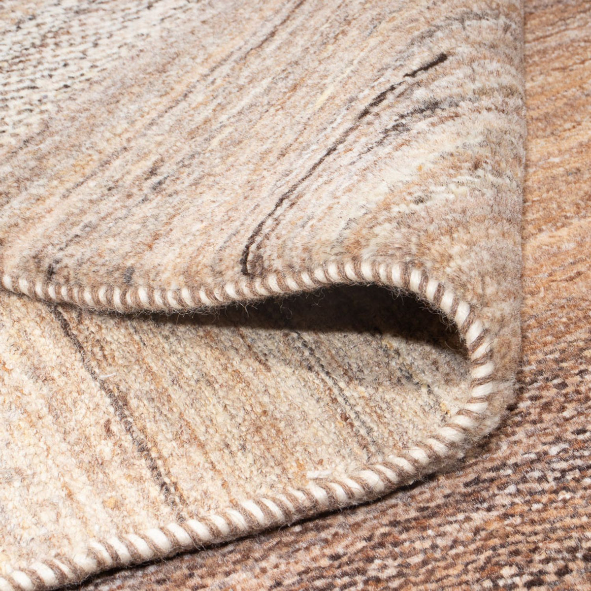 Tapis Gabbeh - Persan - 262 x 210 cm - naturel