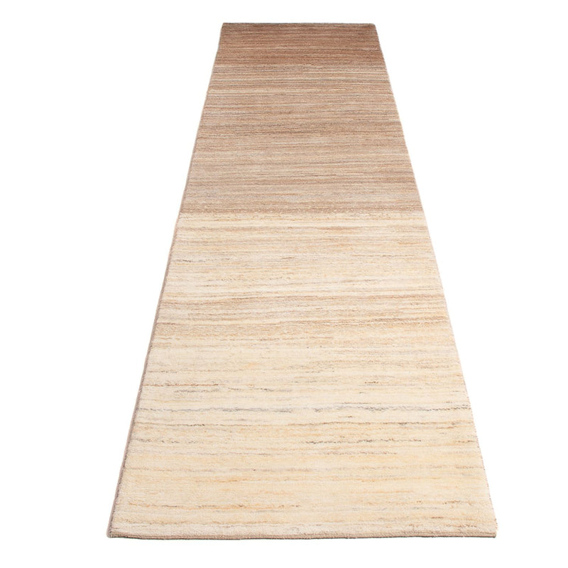 Tapis de couloir Tapis Gabbeh - Persan - 351 x 85 cm - naturel