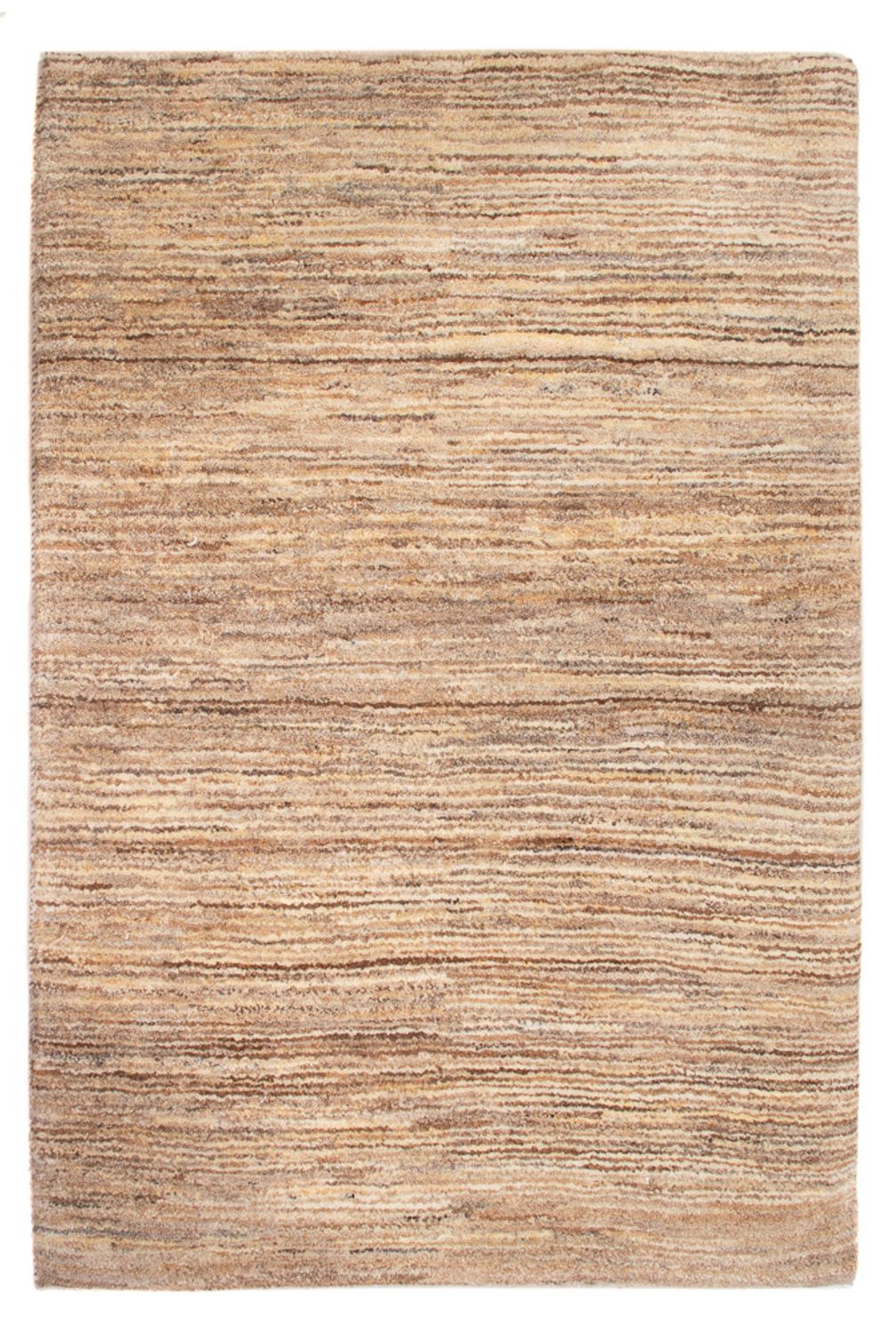 Tapis Gabbeh - Persan - 98 x 66 cm - beige foncé