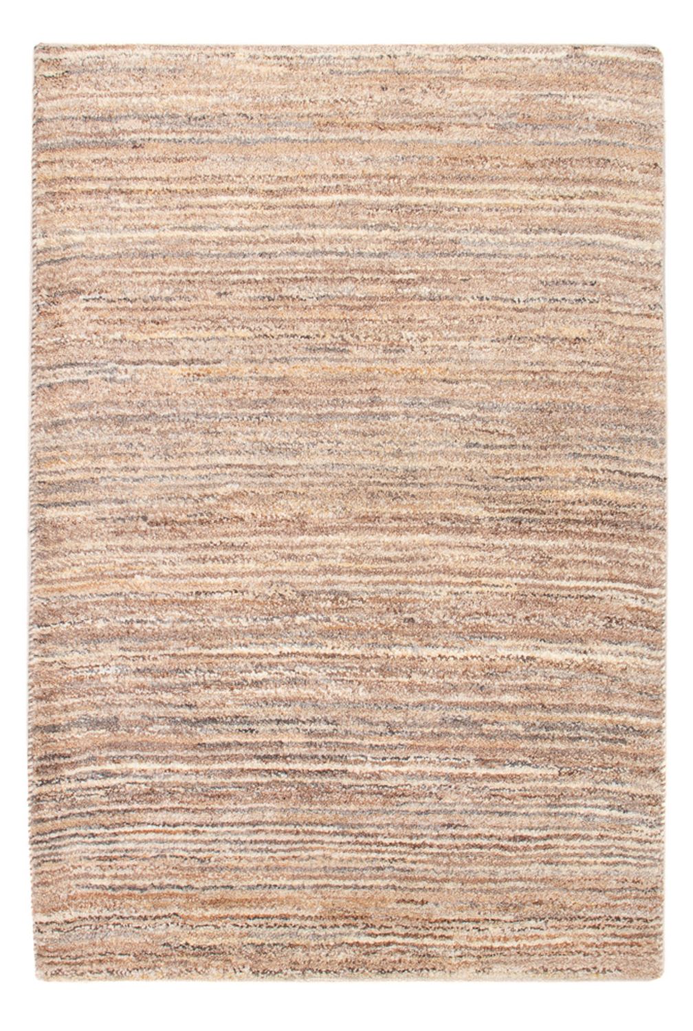 Tapis Gabbeh - Persan - 90 x 60 cm - marron clair