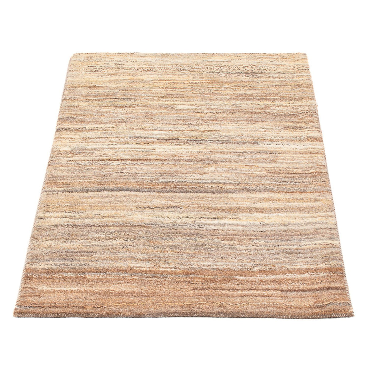 Tapis Gabbeh - Persan - 96 x 61 cm - marron clair
