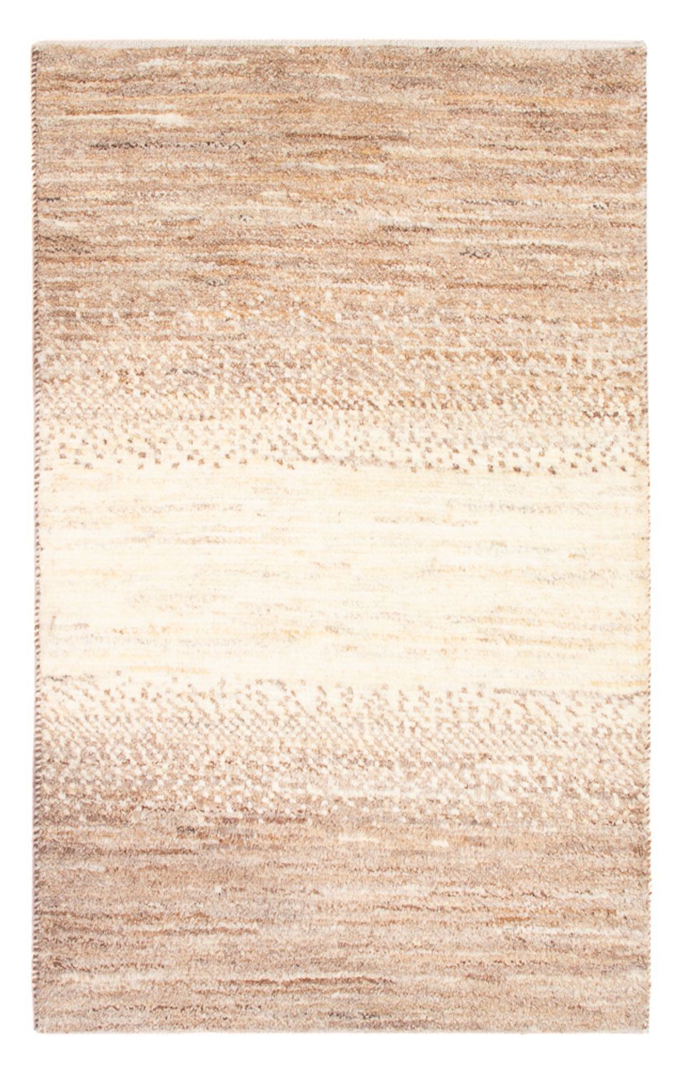 Tapis Gabbeh - Persan - 93 x 58 cm - beige clair