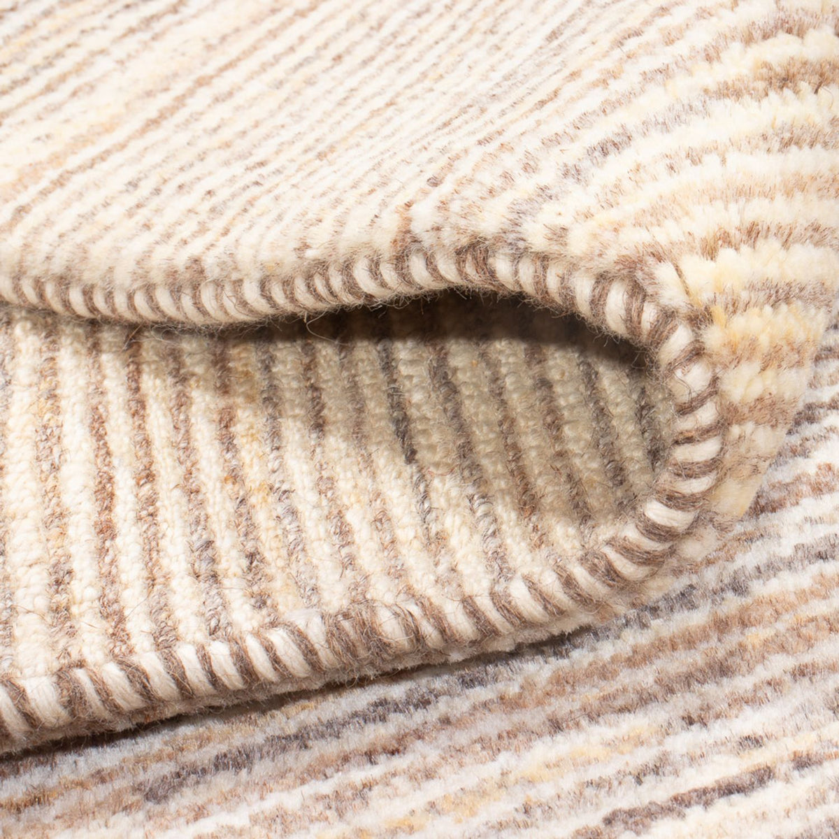 Tapis Gabbeh - Persan - 148 x 106 cm - beige foncé