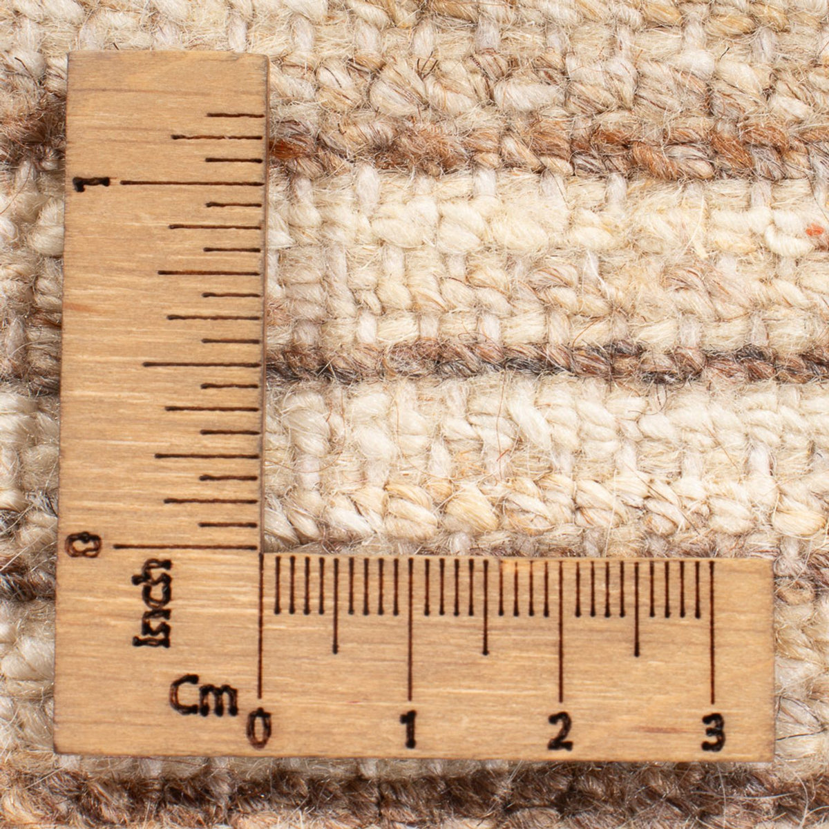 Tapis Gabbeh - Persan - 140 x 105 cm - beige foncé