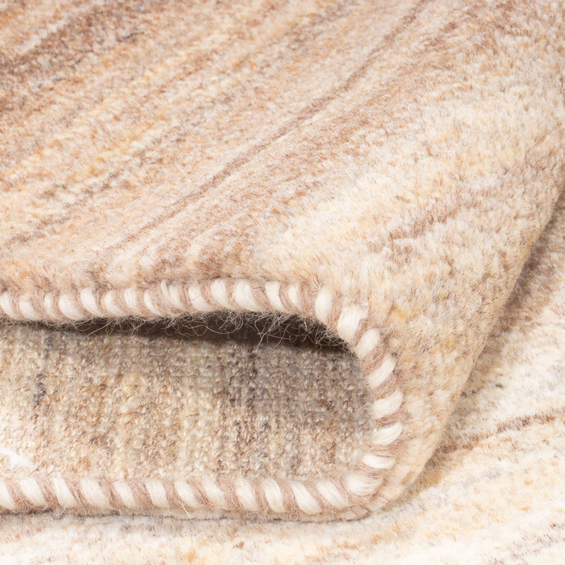 Tapis de couloir Tapis Gabbeh - Persan - 333 x 77 cm - naturel