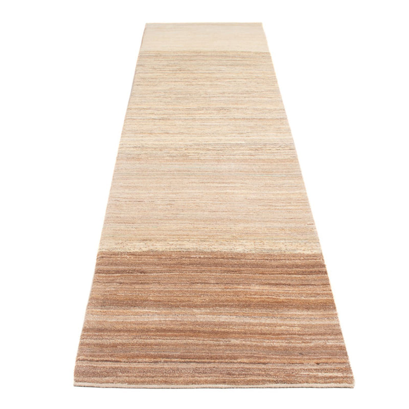 Tapis de couloir Tapis Gabbeh - Persan - 332 x 75 cm - naturel