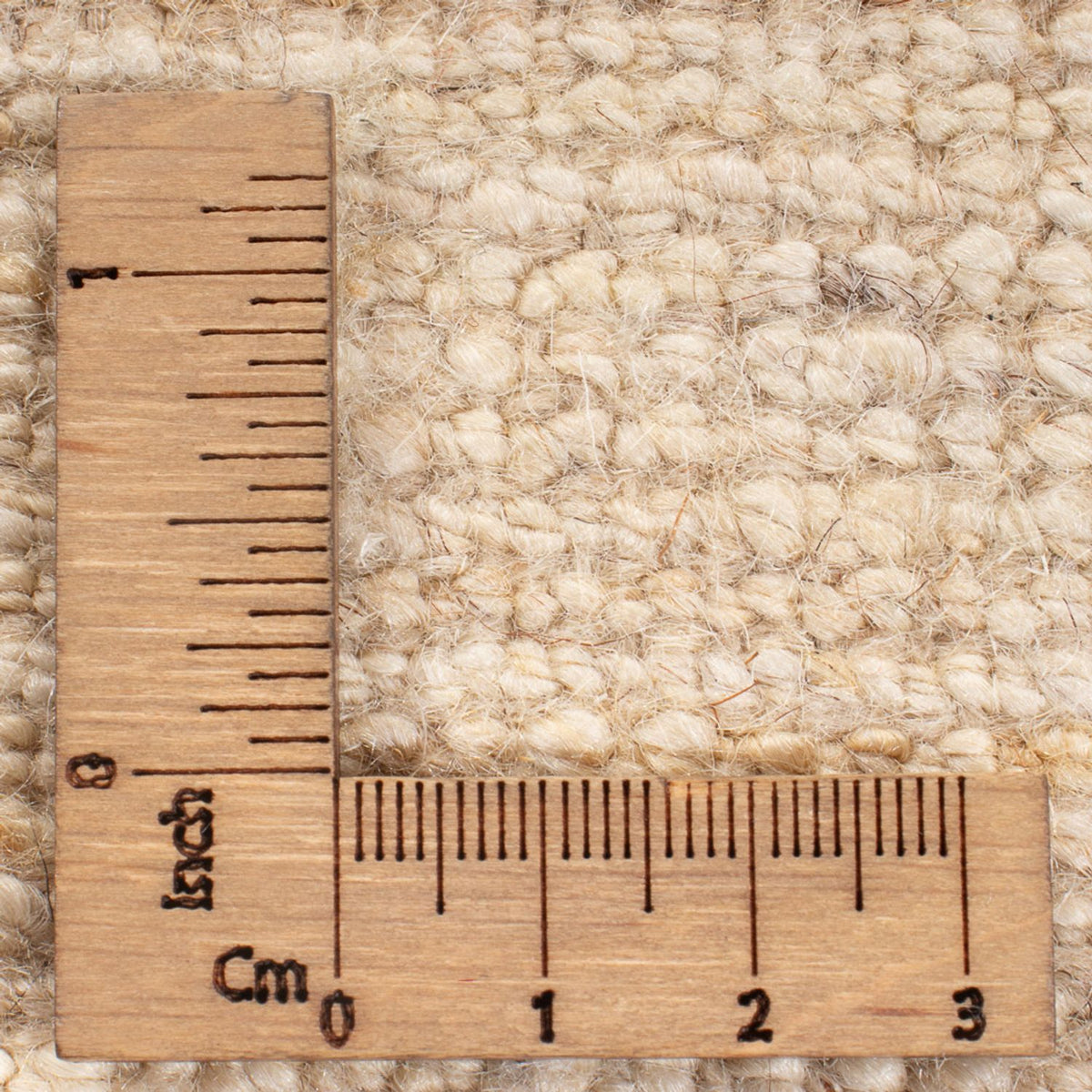 Tapis Gabbeh - Persan - 196 x 151 cm - beige clair