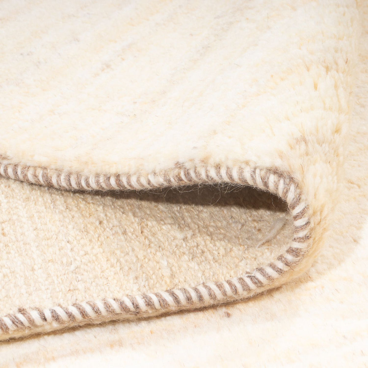 Tapis Gabbeh - Persan - 200 x 147 cm - beige clair