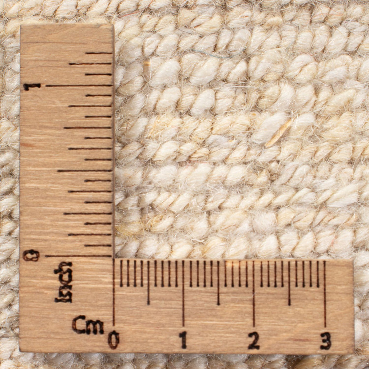 Tapis Gabbeh - Persan - 101 x 61 cm - crème