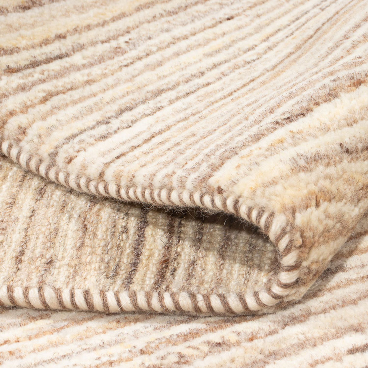 Tapis Gabbeh - Persan - 244 x 172 cm - beige clair