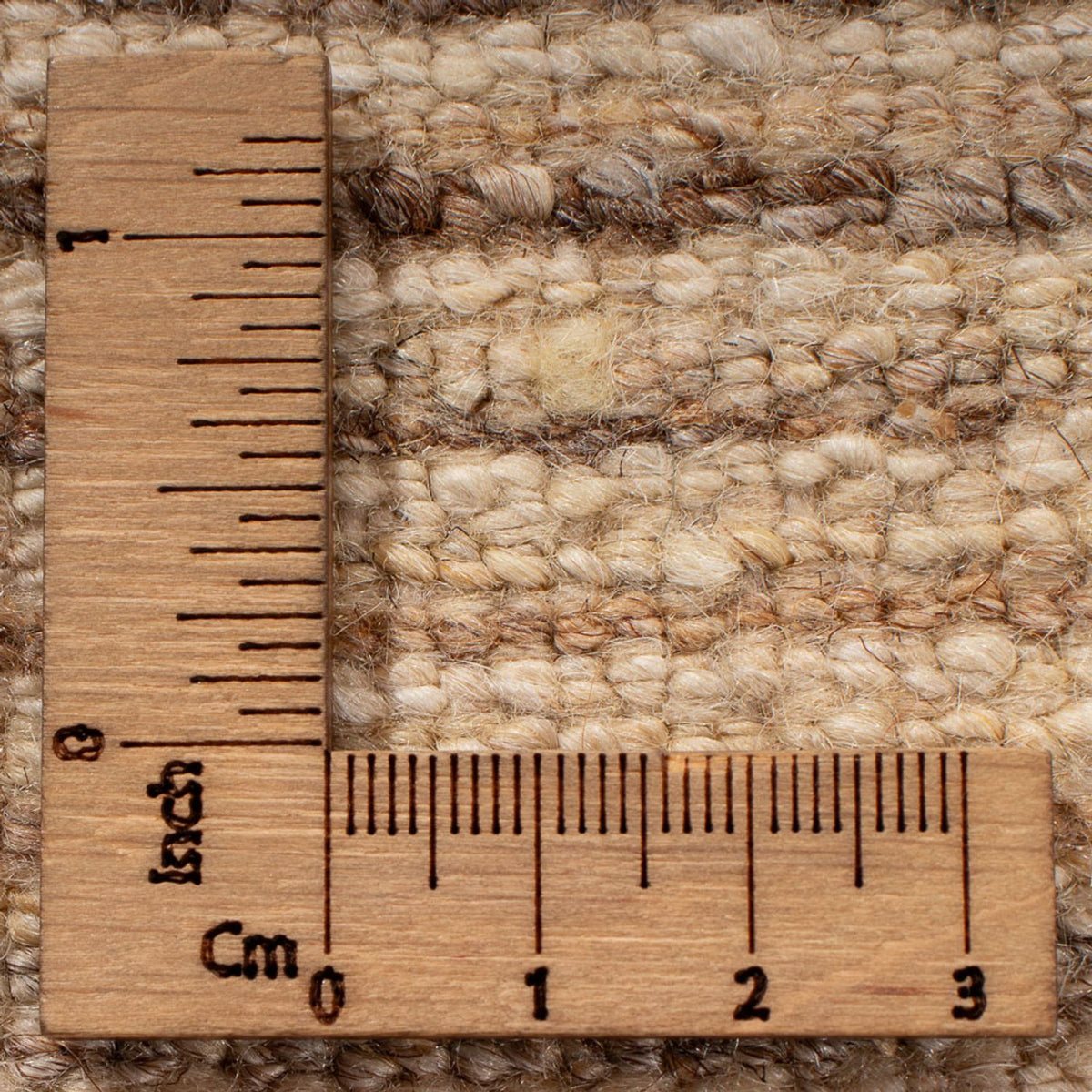 Tapis Gabbeh - Persan - 240 x 170 cm - marron clair