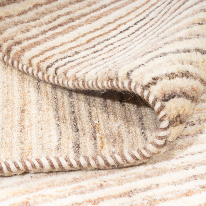 Tapis Gabbeh - Persan - 184 x 154 cm - beige clair