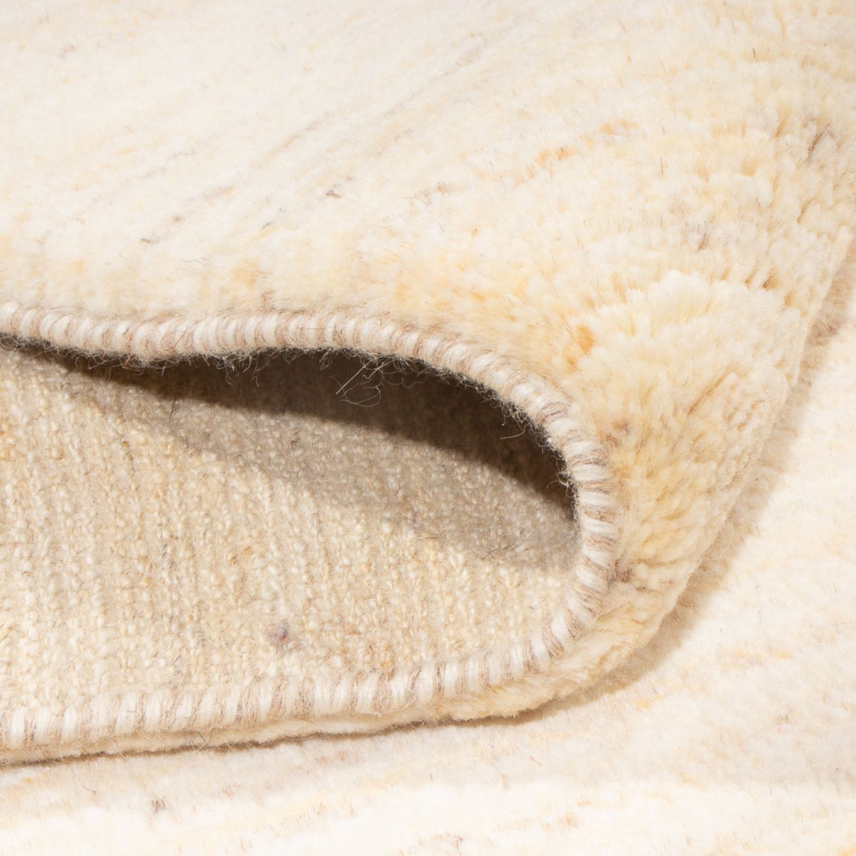 Tapis Gabbeh - Persan - 288 x 197 cm - blanc