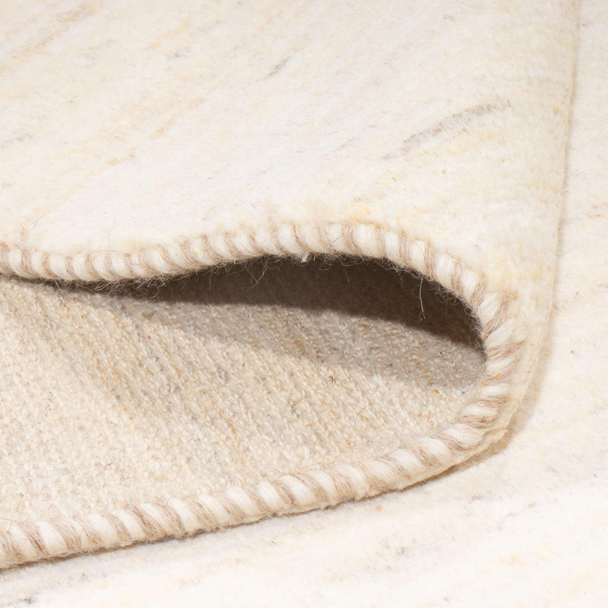 Tapis Gabbeh - Persan - 288 x 210 cm - crème