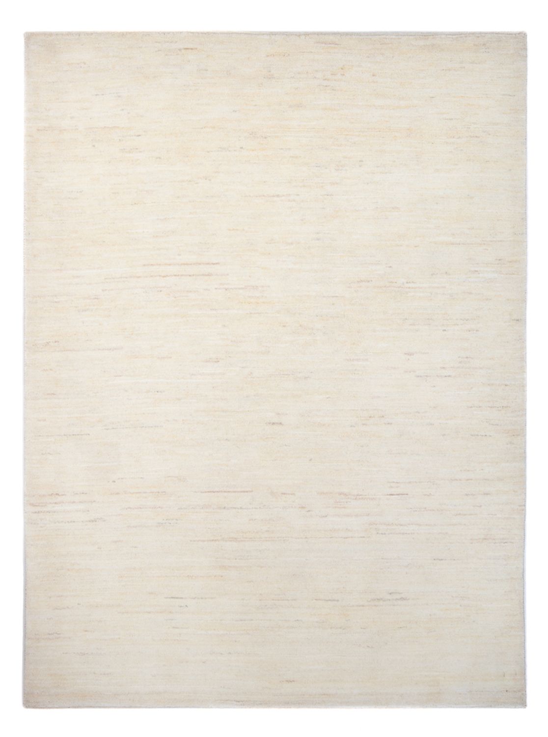 Tapis Gabbeh - Persan - 234 x 171 cm - blanc naturel