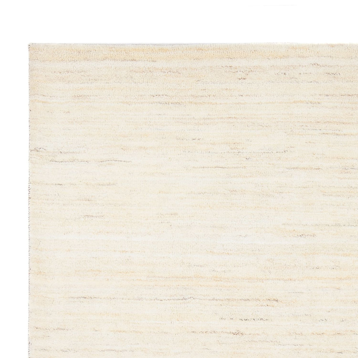 Tapis Gabbeh - Persan - 235 x 171 cm - blanc naturel
