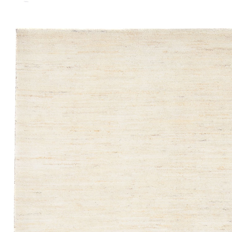 Tapis Gabbeh - Persan - 232 x 174 cm - blanc naturel
