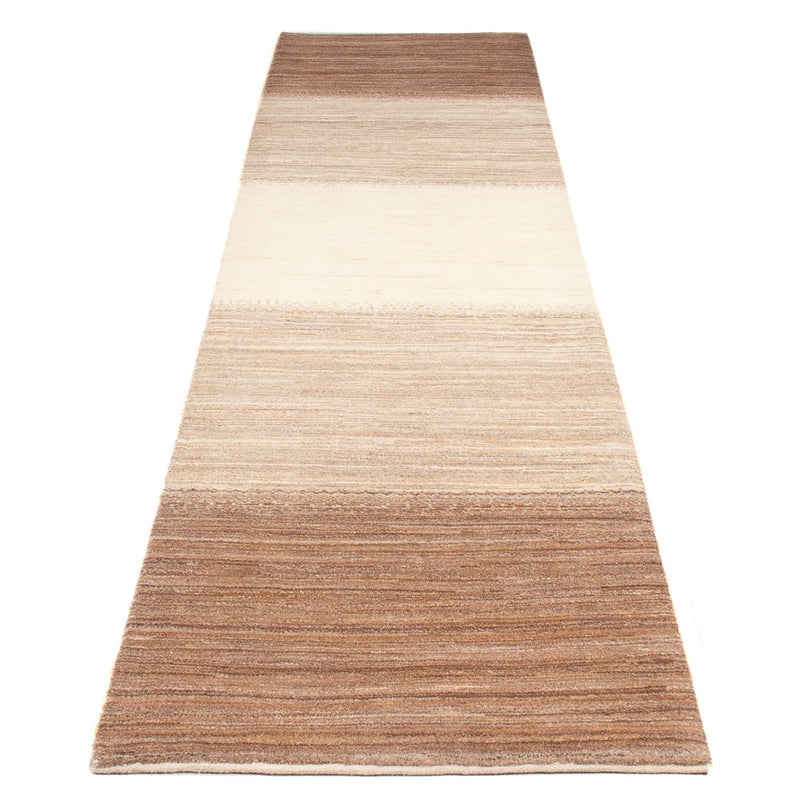 Tapis de couloir Tapis Gabbeh - Persan - 333 x 78 cm - naturel