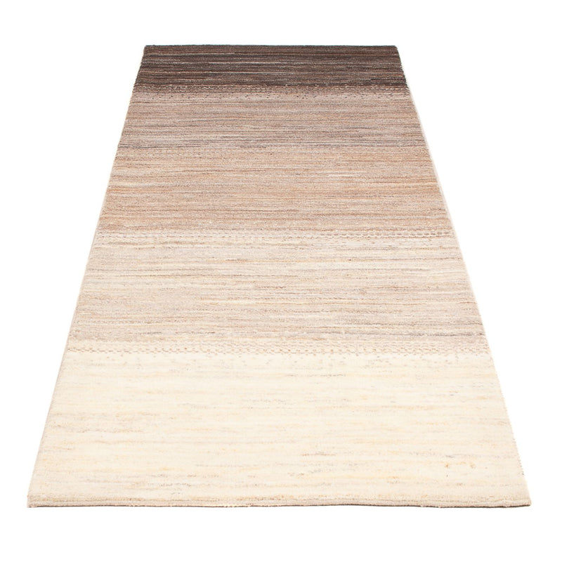 Tapis de couloir Tapis Gabbeh - Persan - 246 x 82 cm - naturel