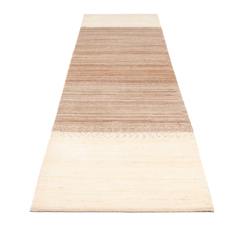 Tapis de couloir Tapis Gabbeh - Persan - 339 x 80 cm - naturel
