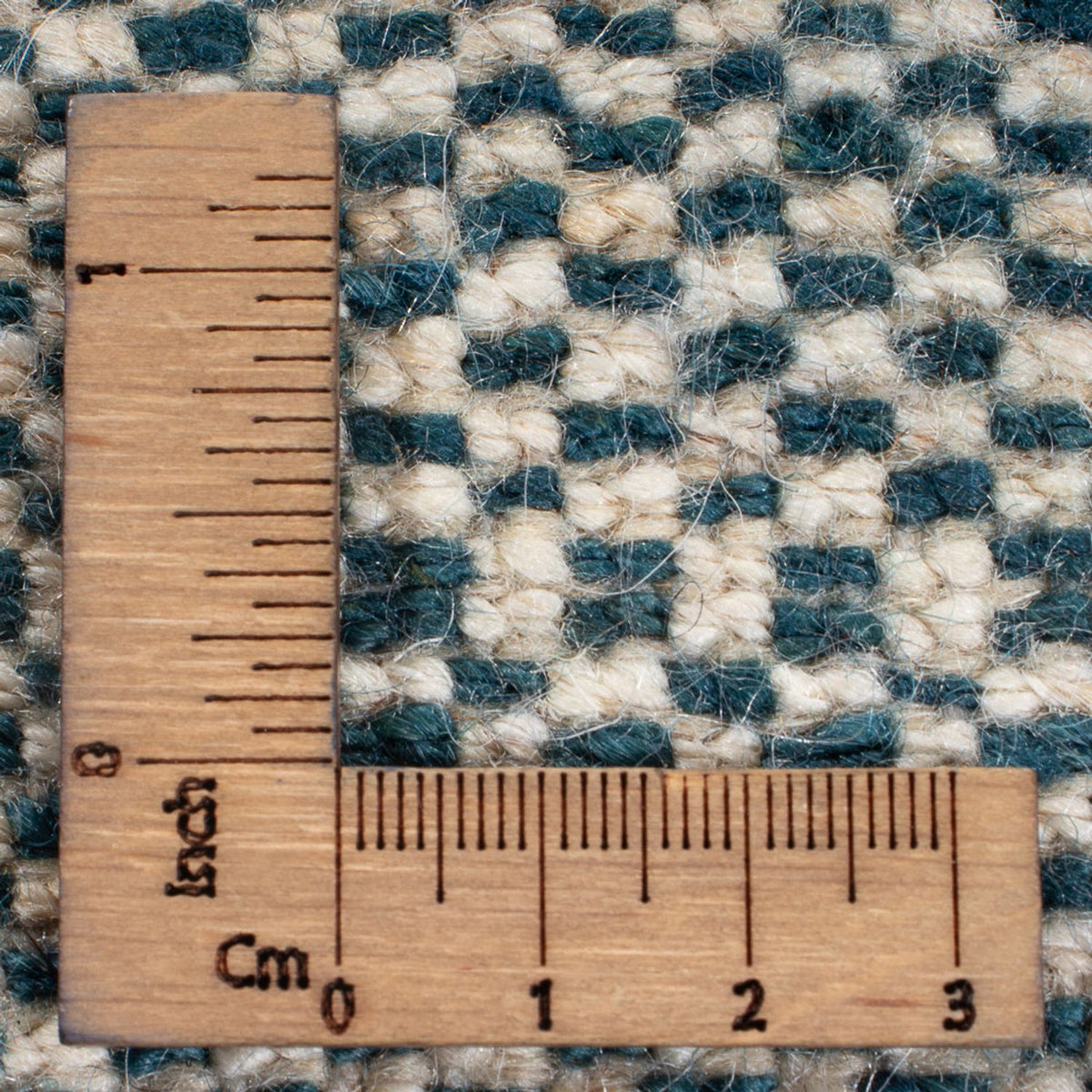 Tapis Gabbeh - Persan - 240 x 206 cm - vert menthe