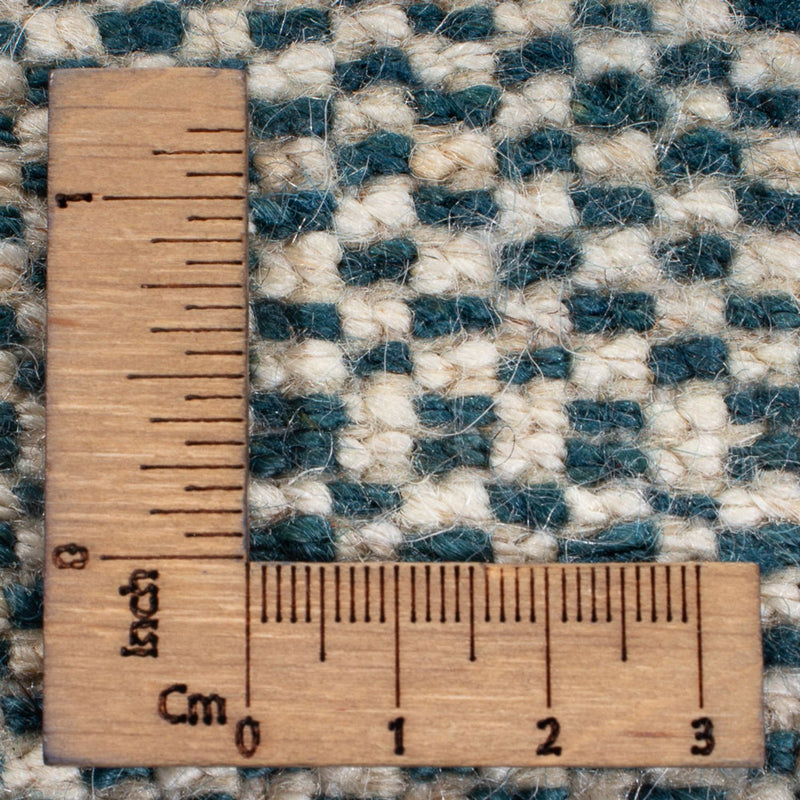 Tapis Gabbeh - Persan - 240 x 206 cm - vert menthe