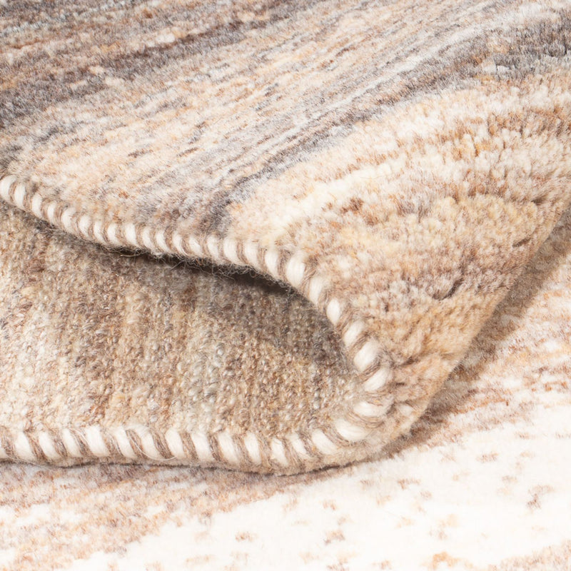 Tapis de couloir Tapis Gabbeh - Persan - 340 x 85 cm - naturel