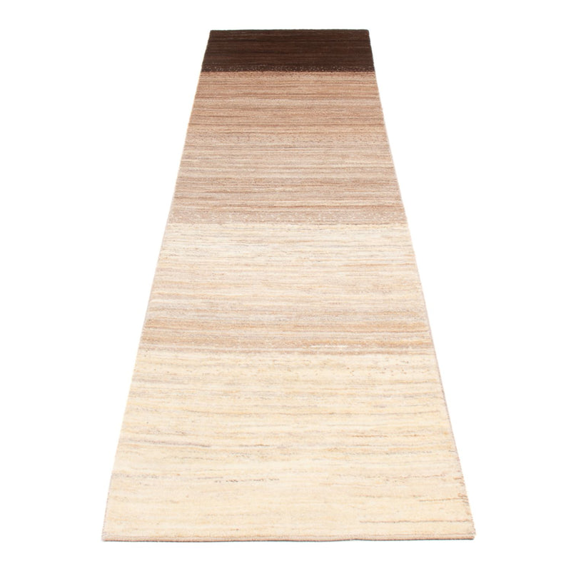 Tapis de couloir Tapis Gabbeh - Persan - 340 x 78 cm - naturel