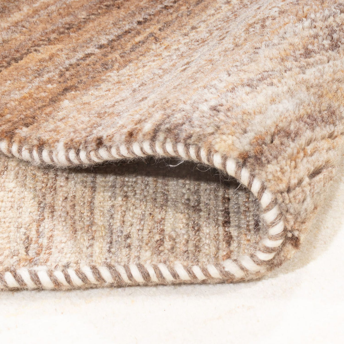 Tapis de couloir Tapis Gabbeh - Persan - 278 x 83 cm - naturel