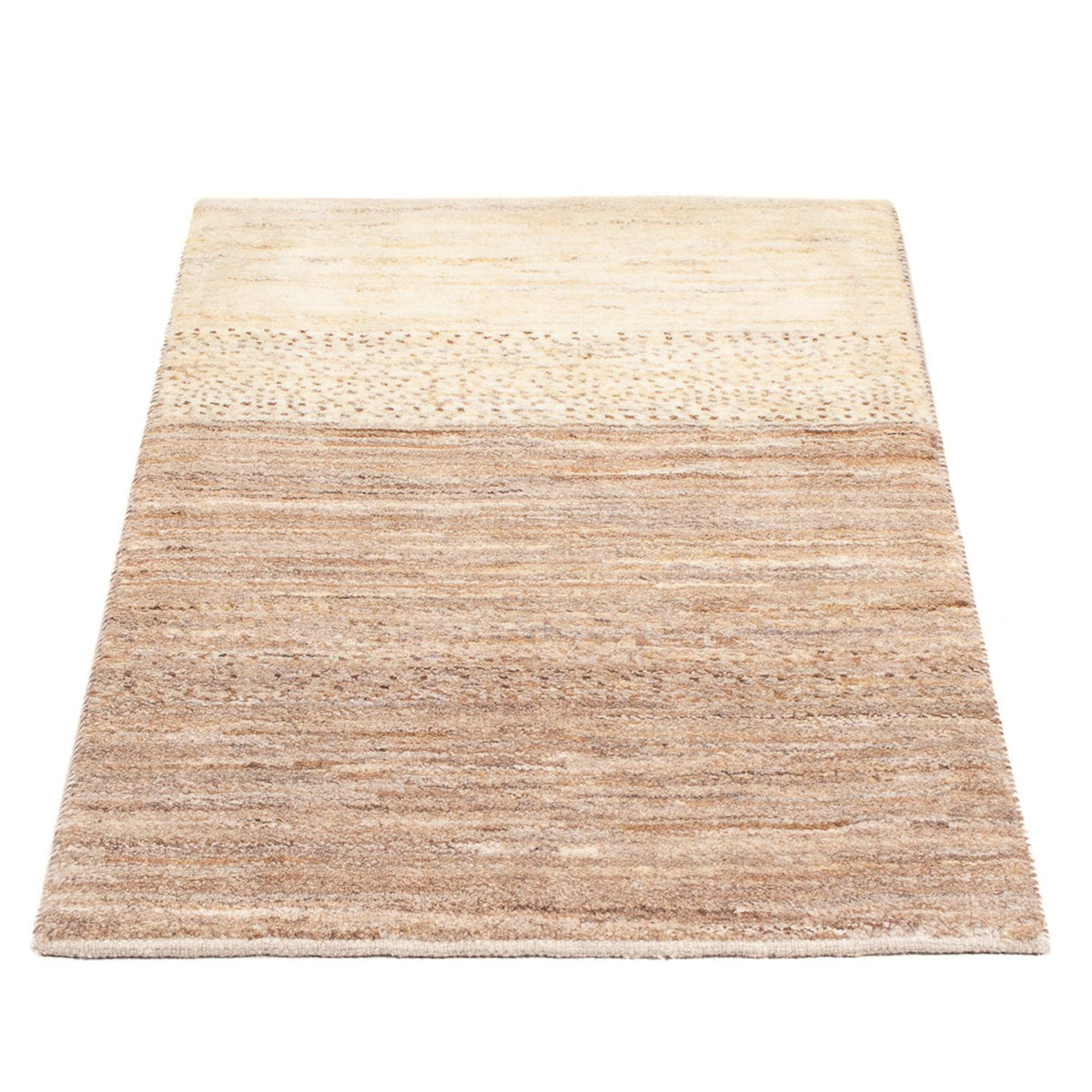 Tapis Gabbeh - Persan - 97 x 59 cm - beige clair