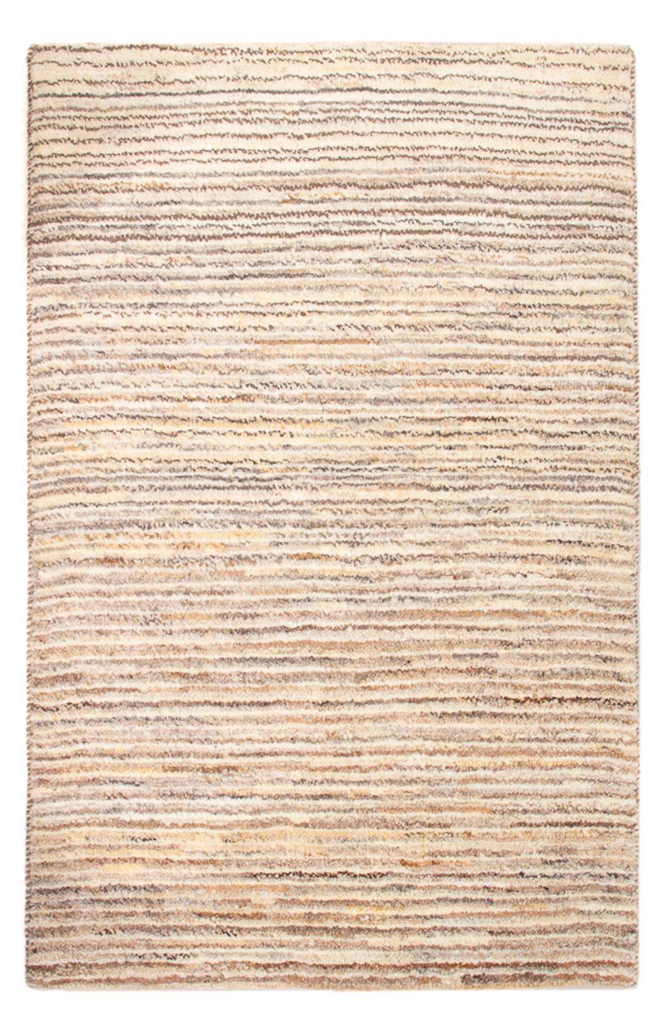 Tapis Gabbeh - Persan - 93 x 62 cm - beige clair