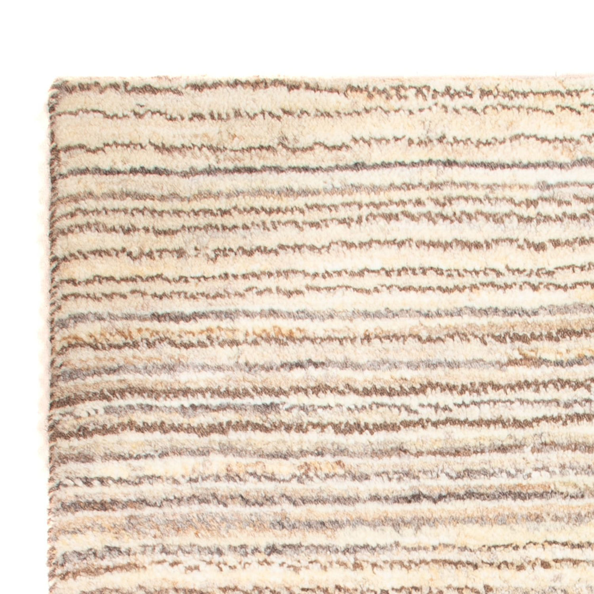 Tapis Gabbeh - Persan - 93 x 62 cm - beige clair