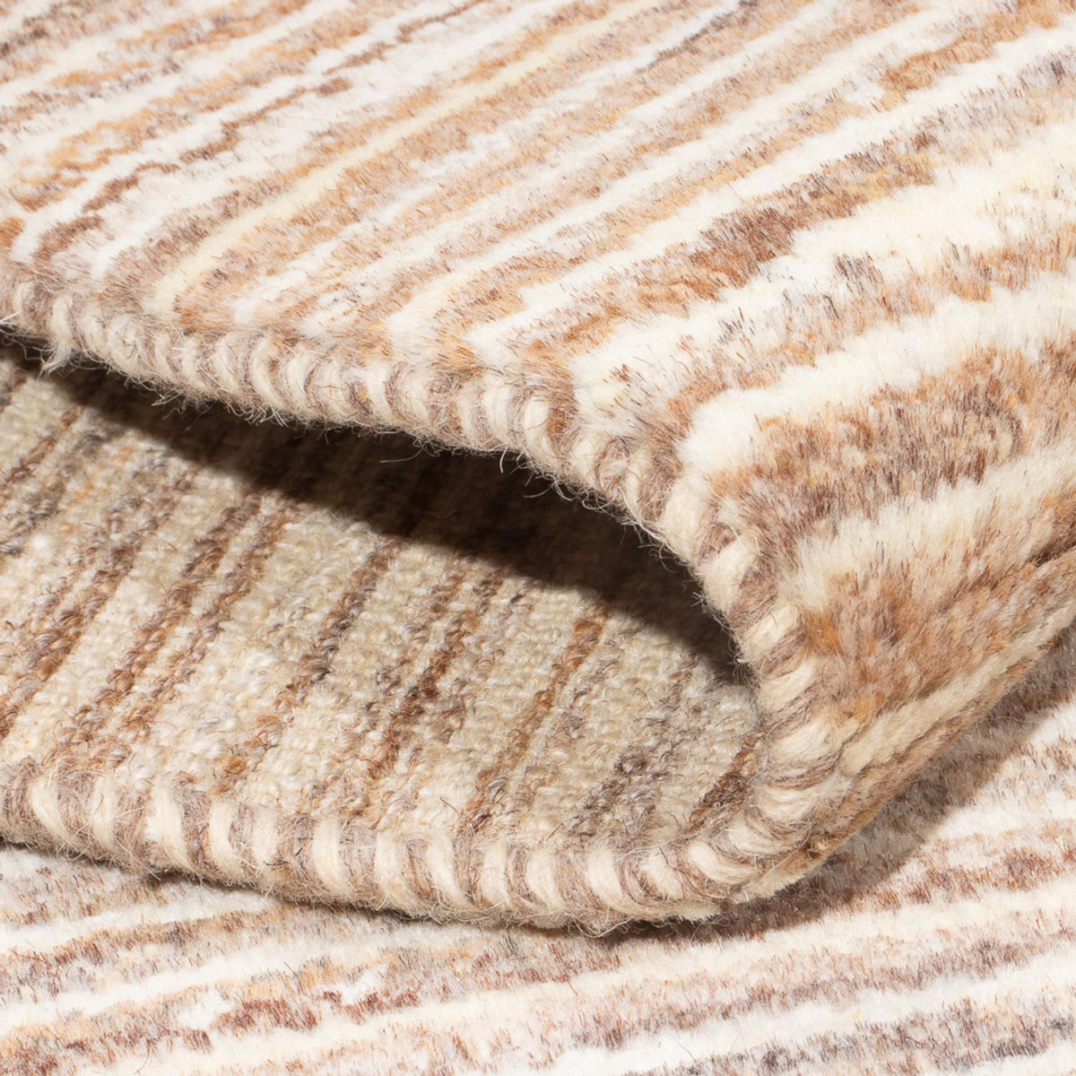 Tapis Gabbeh - Persan - 92 x 57 cm - beige clair