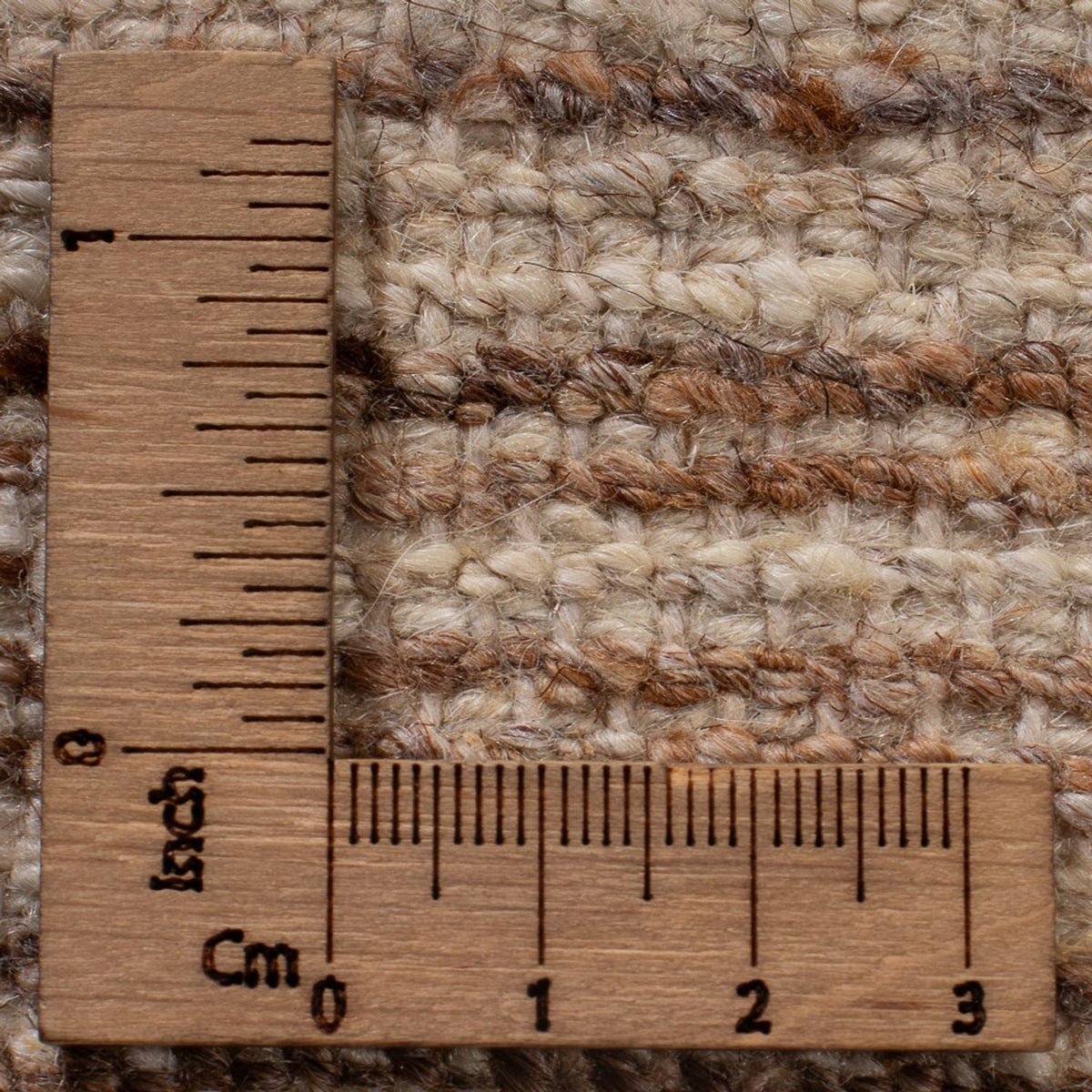 Tapis Gabbeh - Persan - 92 x 57 cm - beige clair