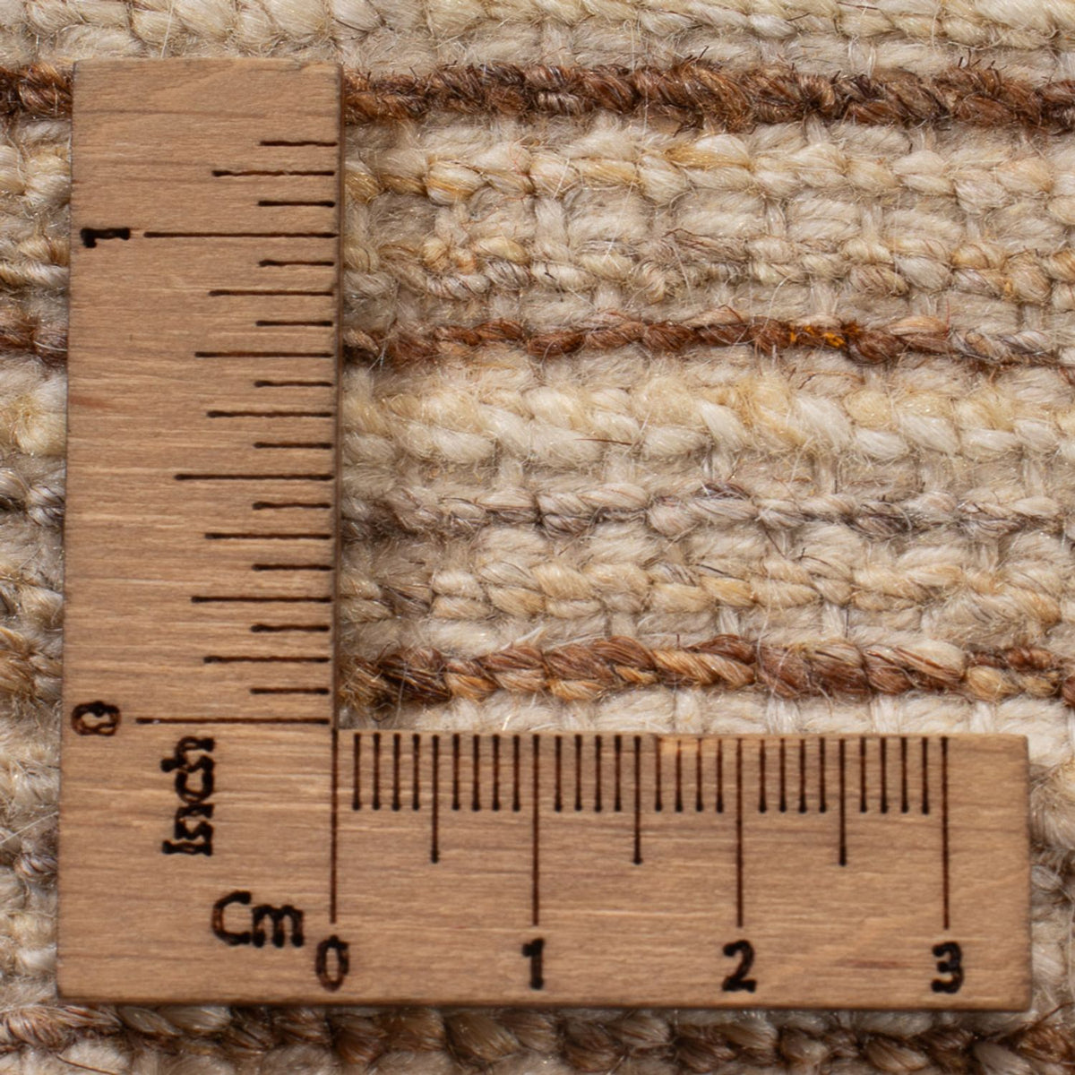 Tapis Gabbeh - Persan - 92 x 60 cm - beige clair