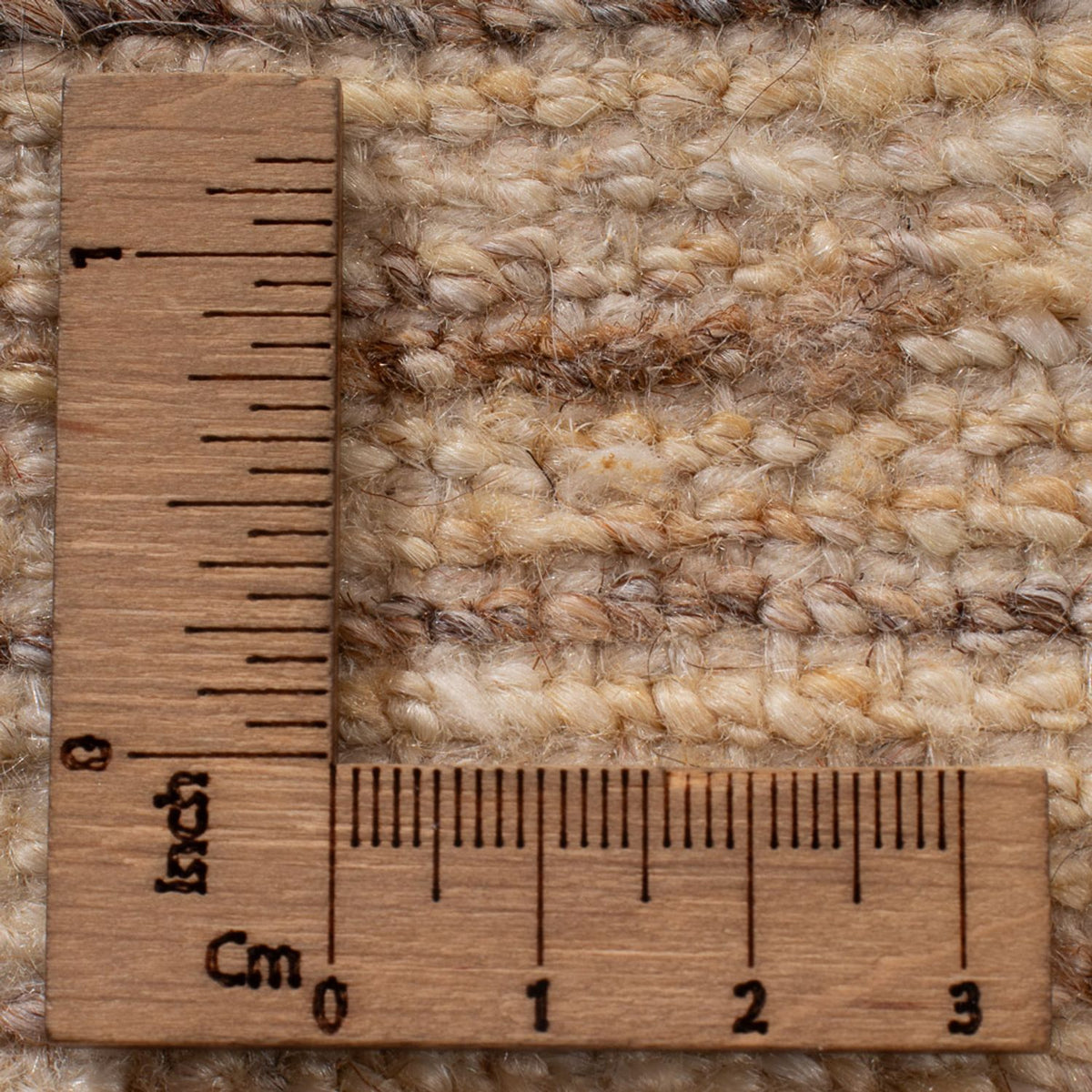 Tapis Gabbeh - Persan - 96 x 58 cm - beige clair