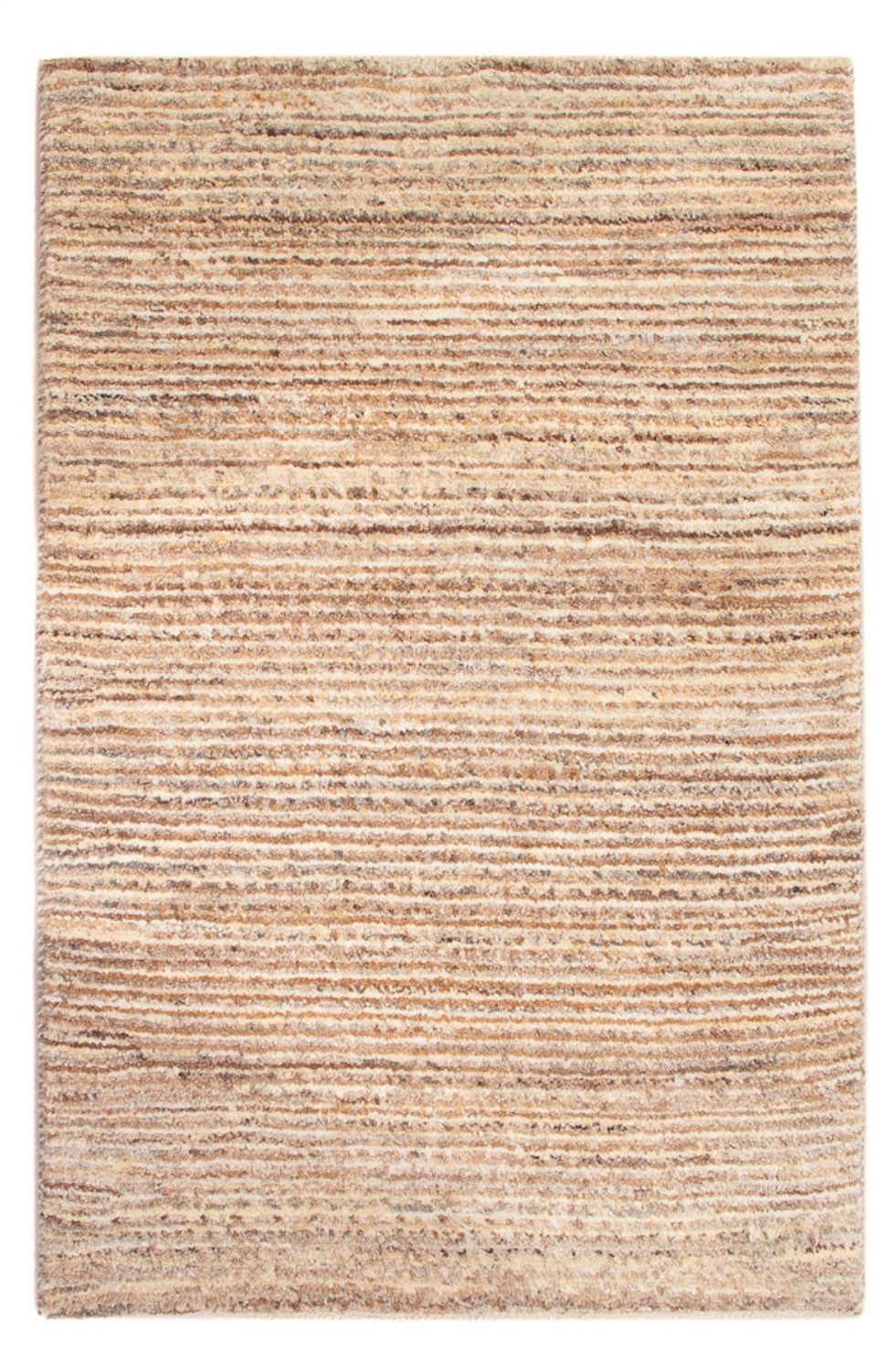 Tapis Gabbeh - Persan - 90 x 60 cm - beige foncé