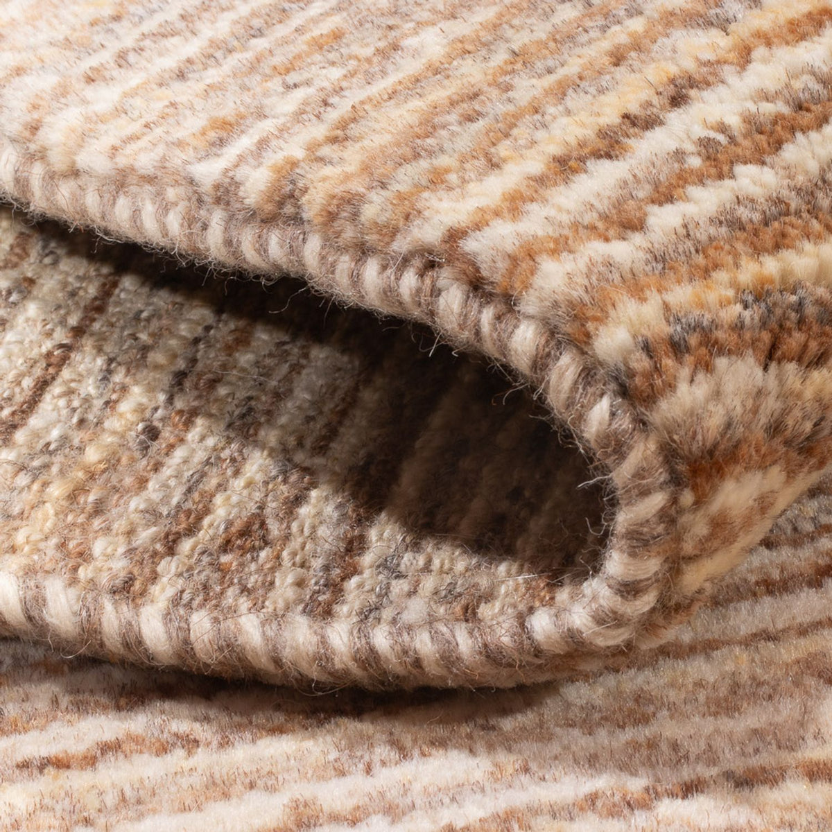 Tapis Gabbeh - Persan - 90 x 60 cm - beige foncé