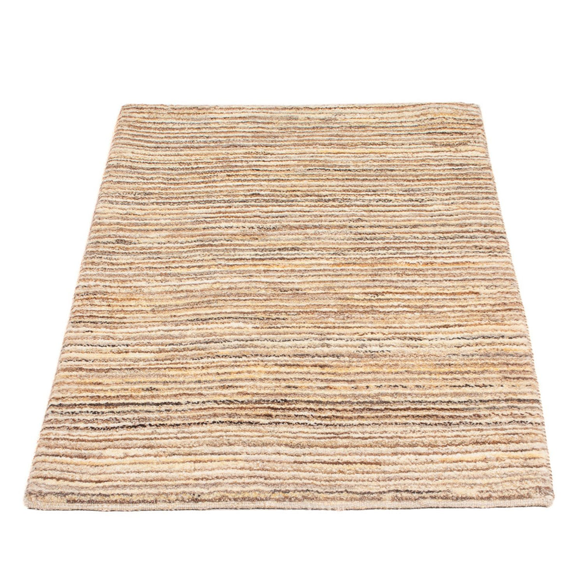 Tapis Gabbeh - Persan - 95 x 63 cm - beige foncé