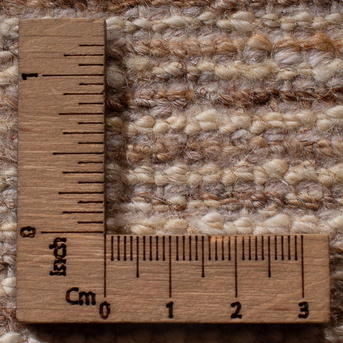 Tapis Gabbeh - Persan - 92 x 61 cm - beige foncé