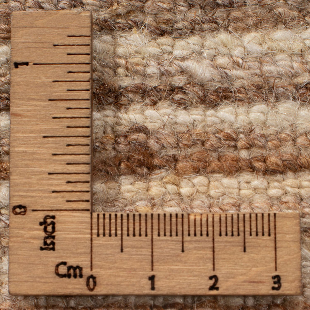 Tapis Gabbeh - Persan - 236 x 170 cm - marron clair