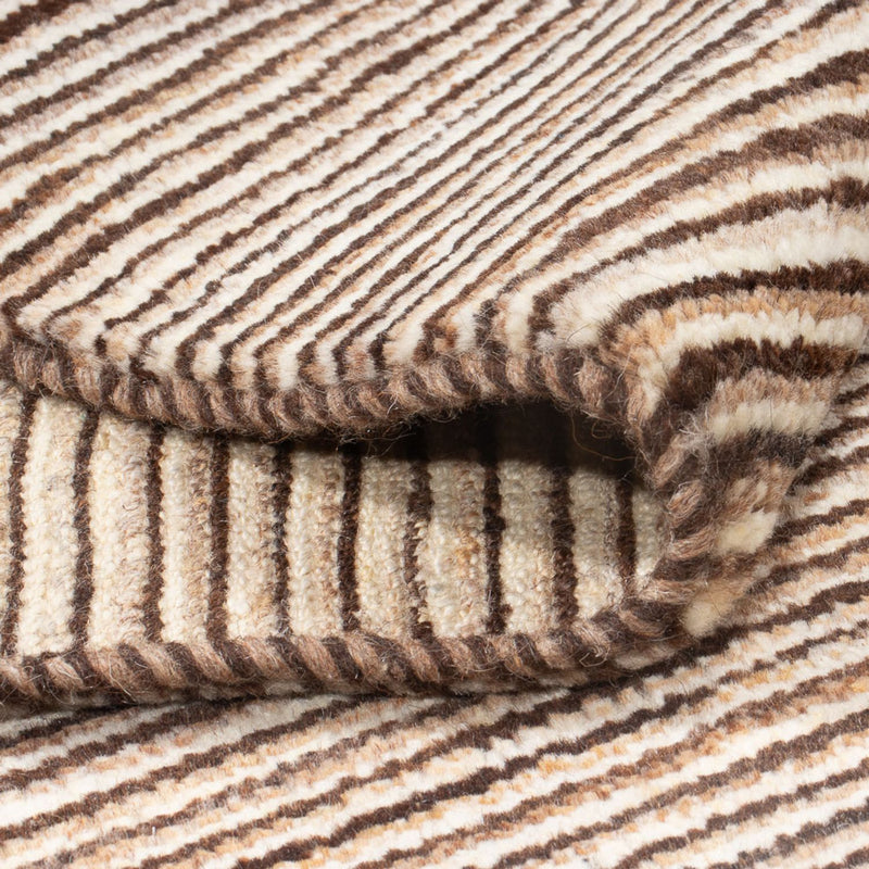 Tapis Gabbeh - Persan - 241 x 167 cm - marron