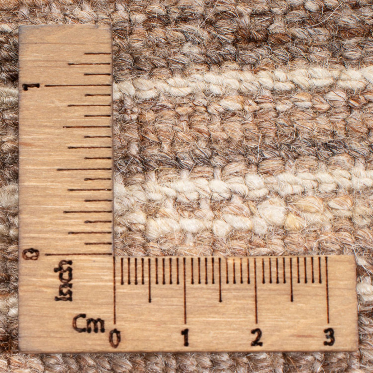 Tapis Gabbeh - Persan - 246 x 200 cm - marron clair