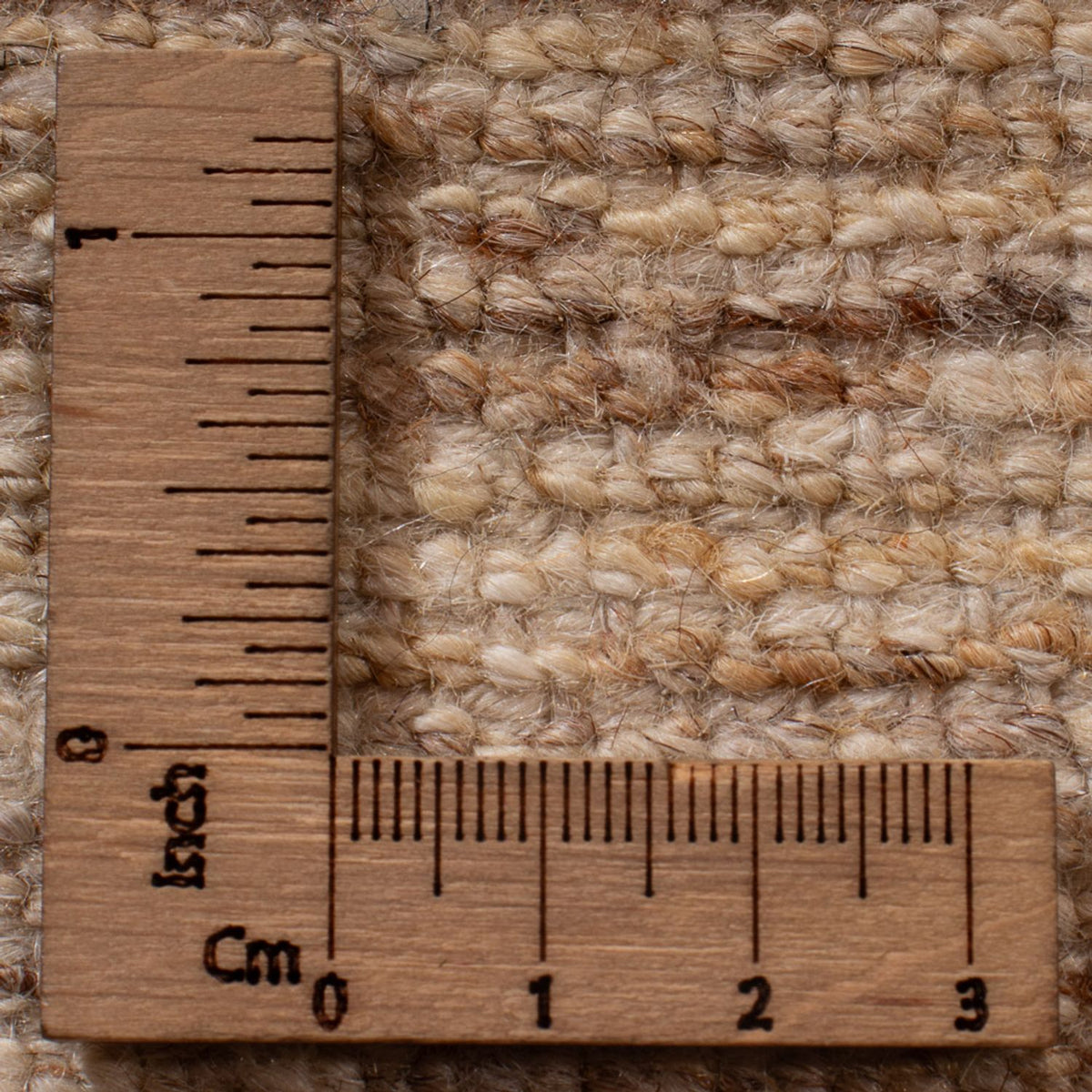 Tapis Gabbeh - Persan - 95 x 54 cm - beige foncé