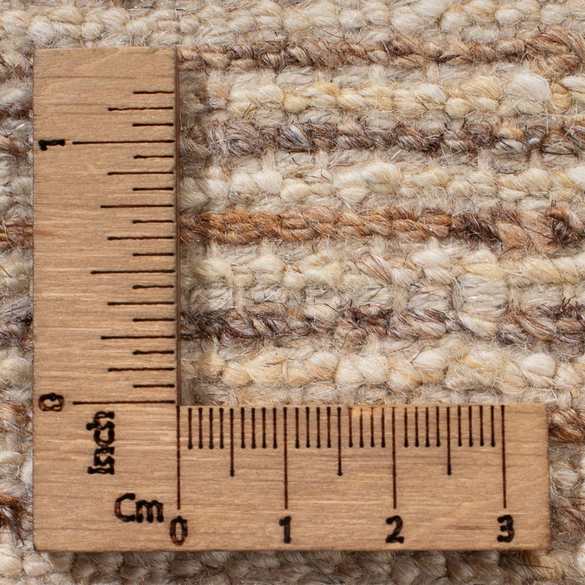 Tapis Gabbeh - Persan - 90 x 61 cm - beige foncé