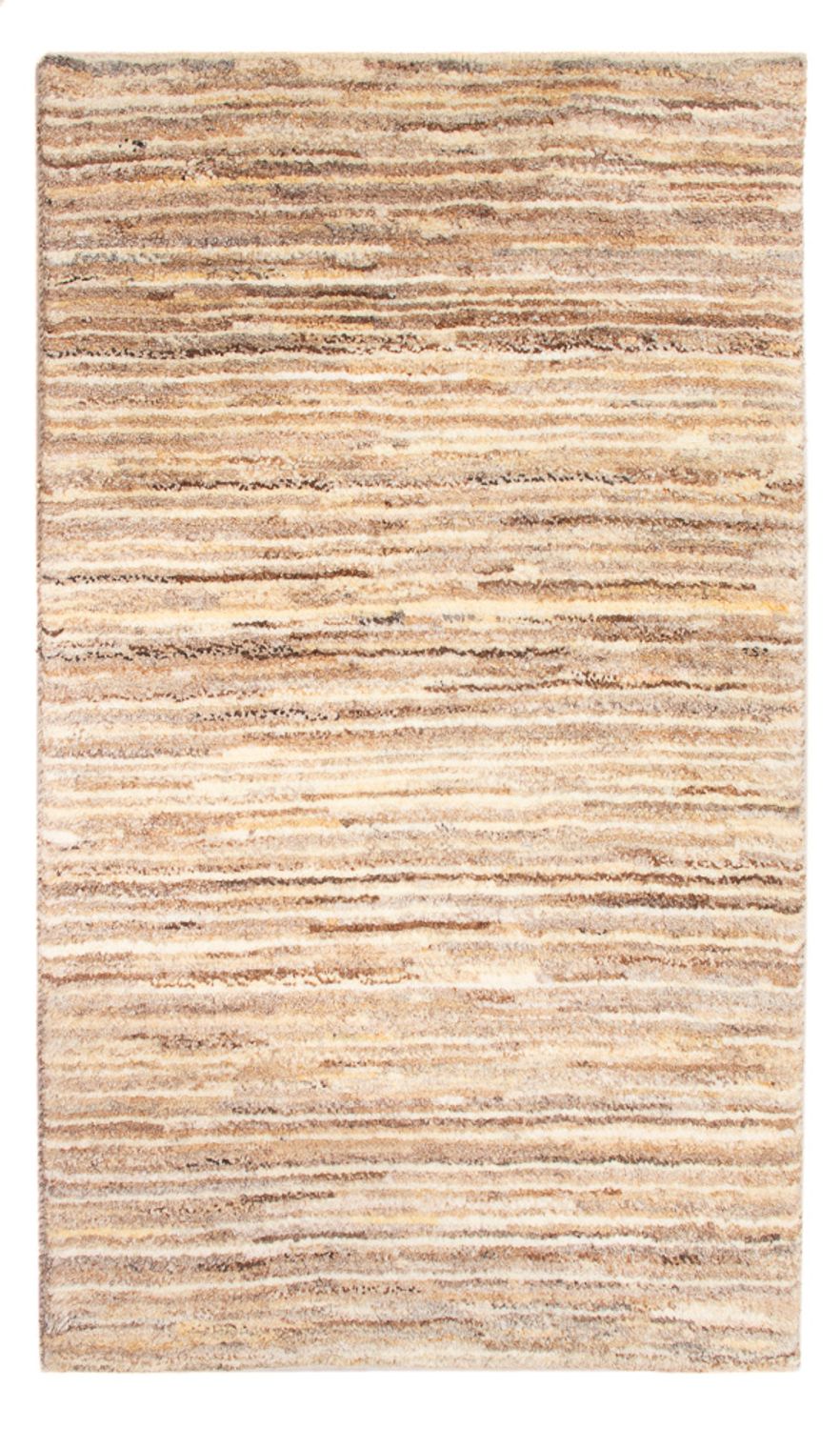 Tapis Gabbeh - Persan - 95 x 57 cm - beige foncé