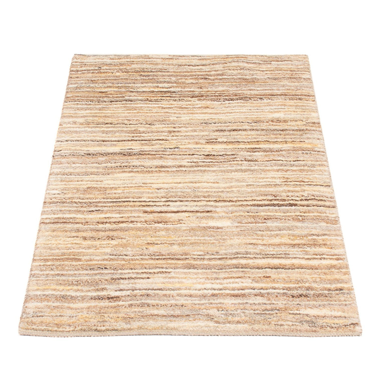 Tapis Gabbeh - Persan - 95 x 57 cm - beige foncé